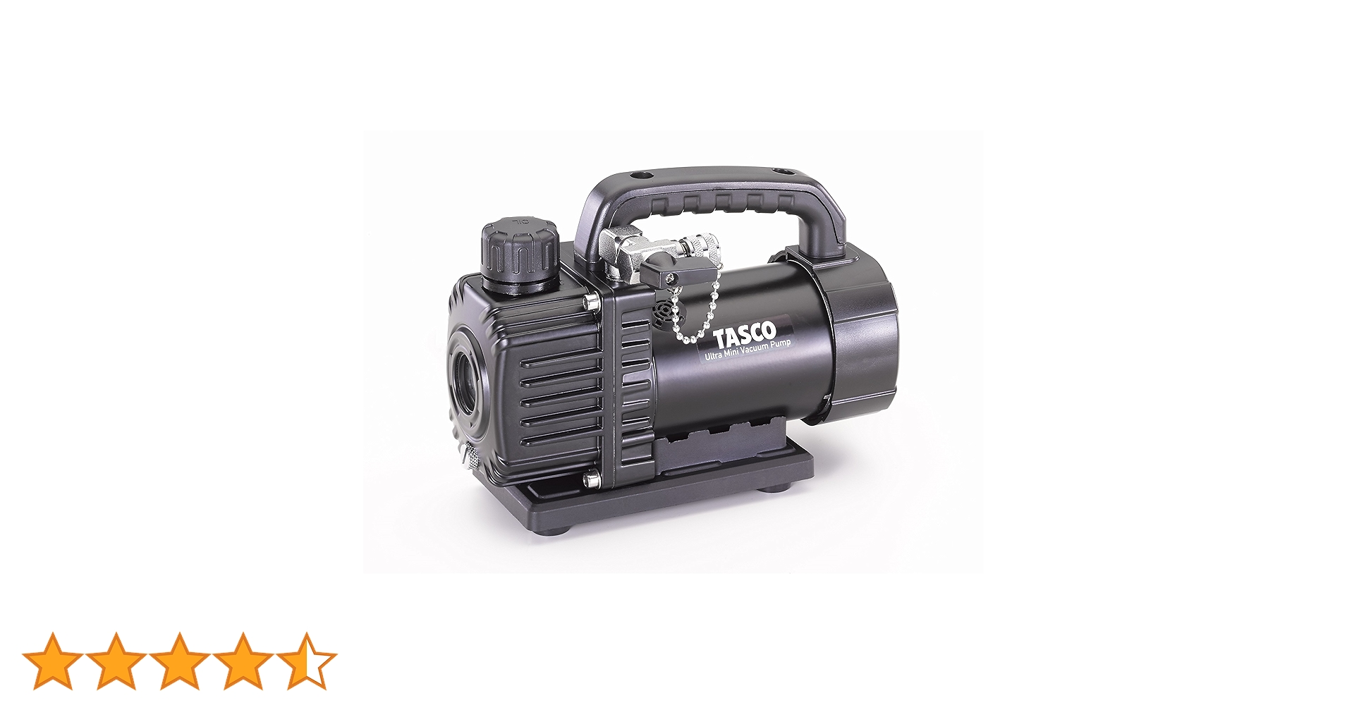 【レイ出品】TASCO シングルステージ高性能小型 真空ポンプ オイル逆流防止弁付小型高性能シングルステージ真空ポンプ